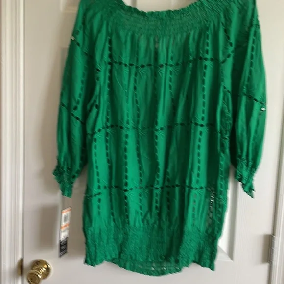 INC Women’s Crinkle Top - Picture 8 of 10